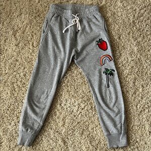 Like new Munster kids Gray Jogger Sweatpants size 8